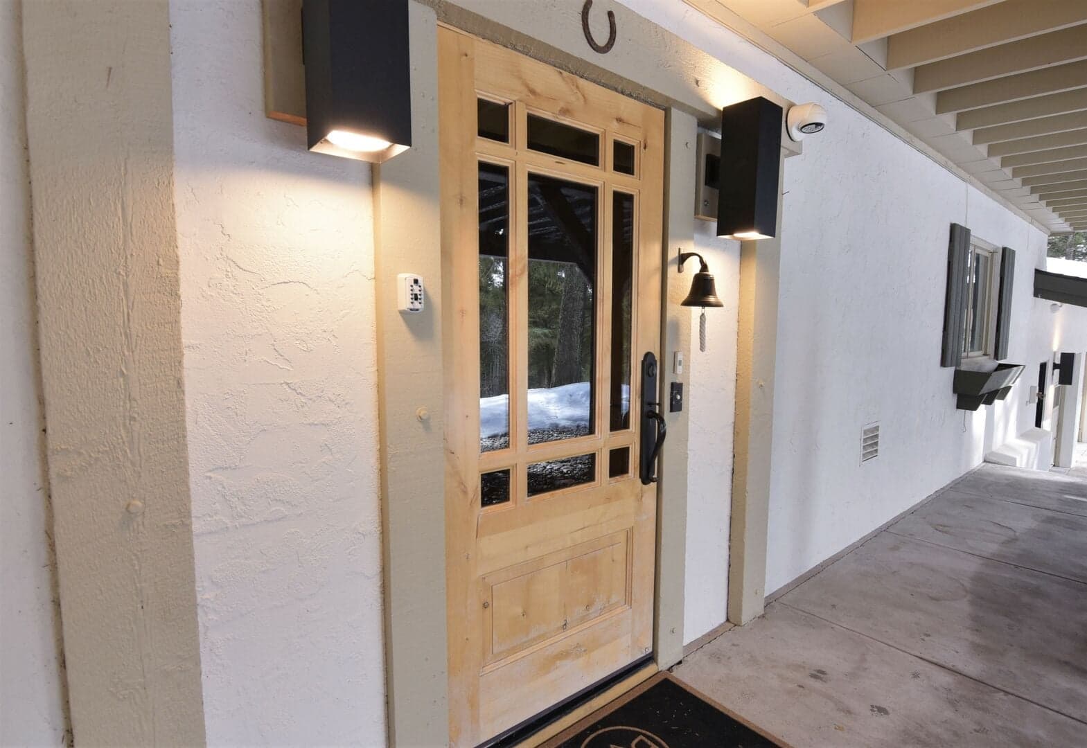 Entry and Covered Walkway