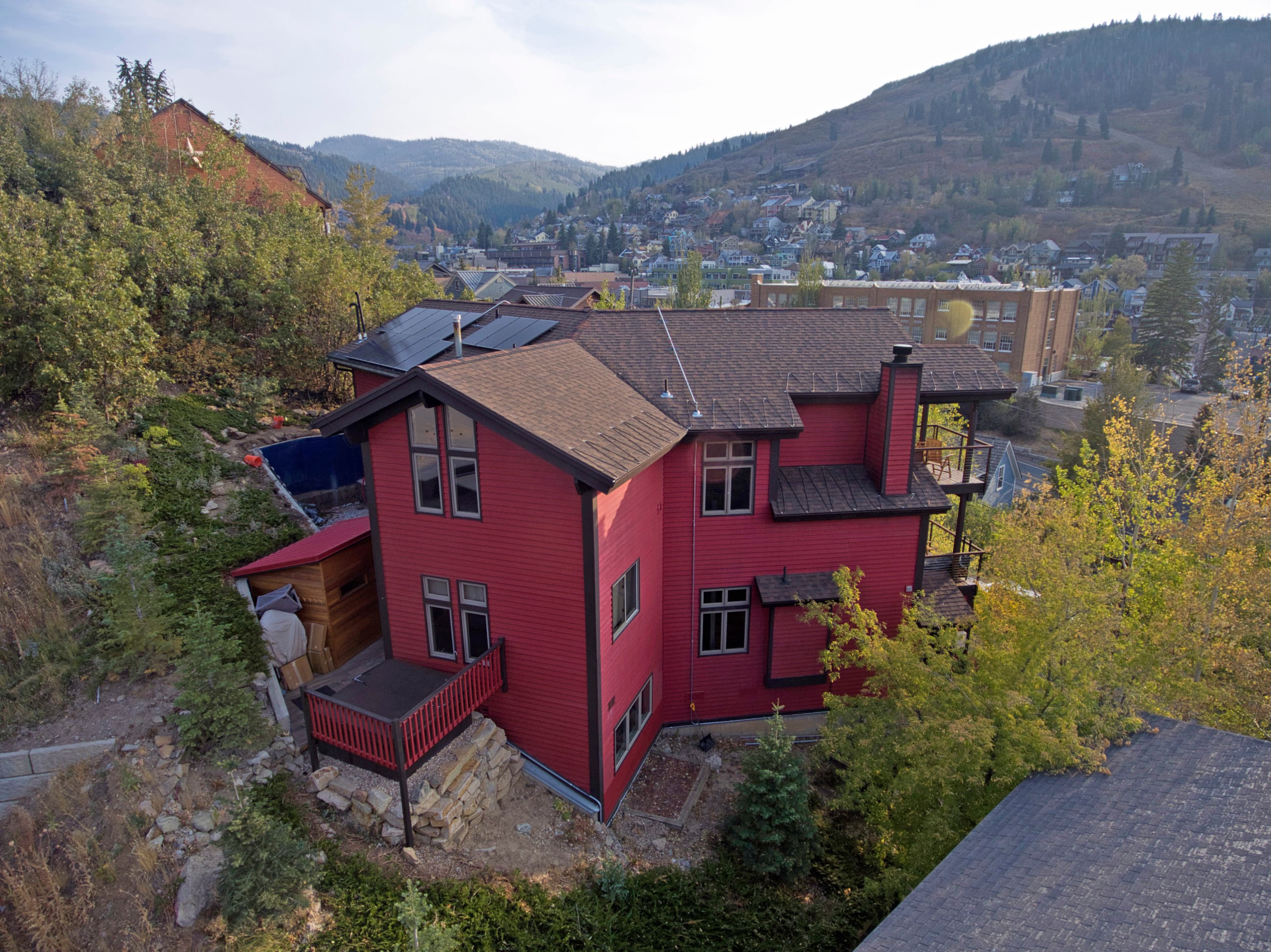 Roof, Windows, Two Story House