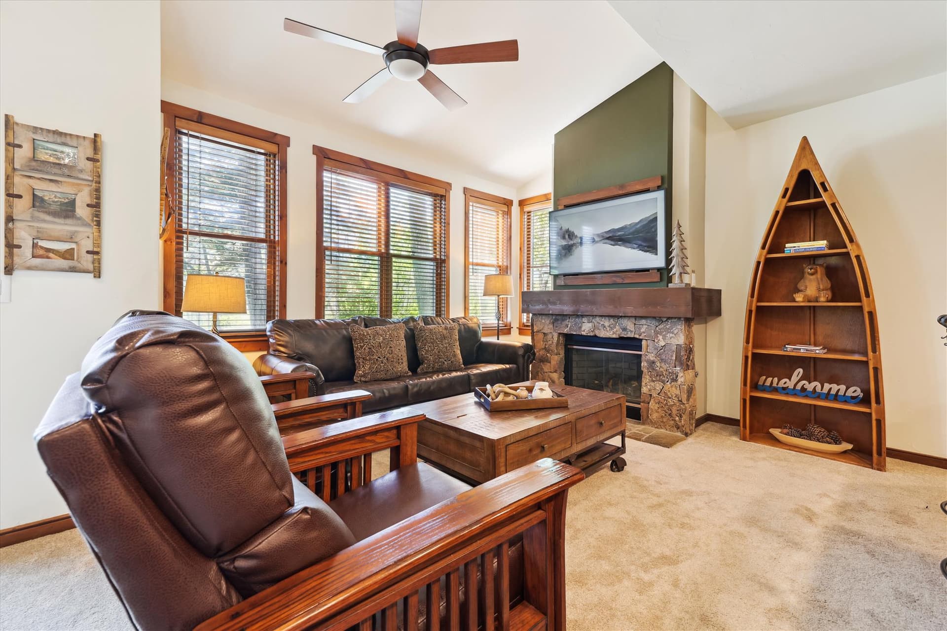 Living Area - Main Street Junction 26 - Breckenridge Vacation Rental