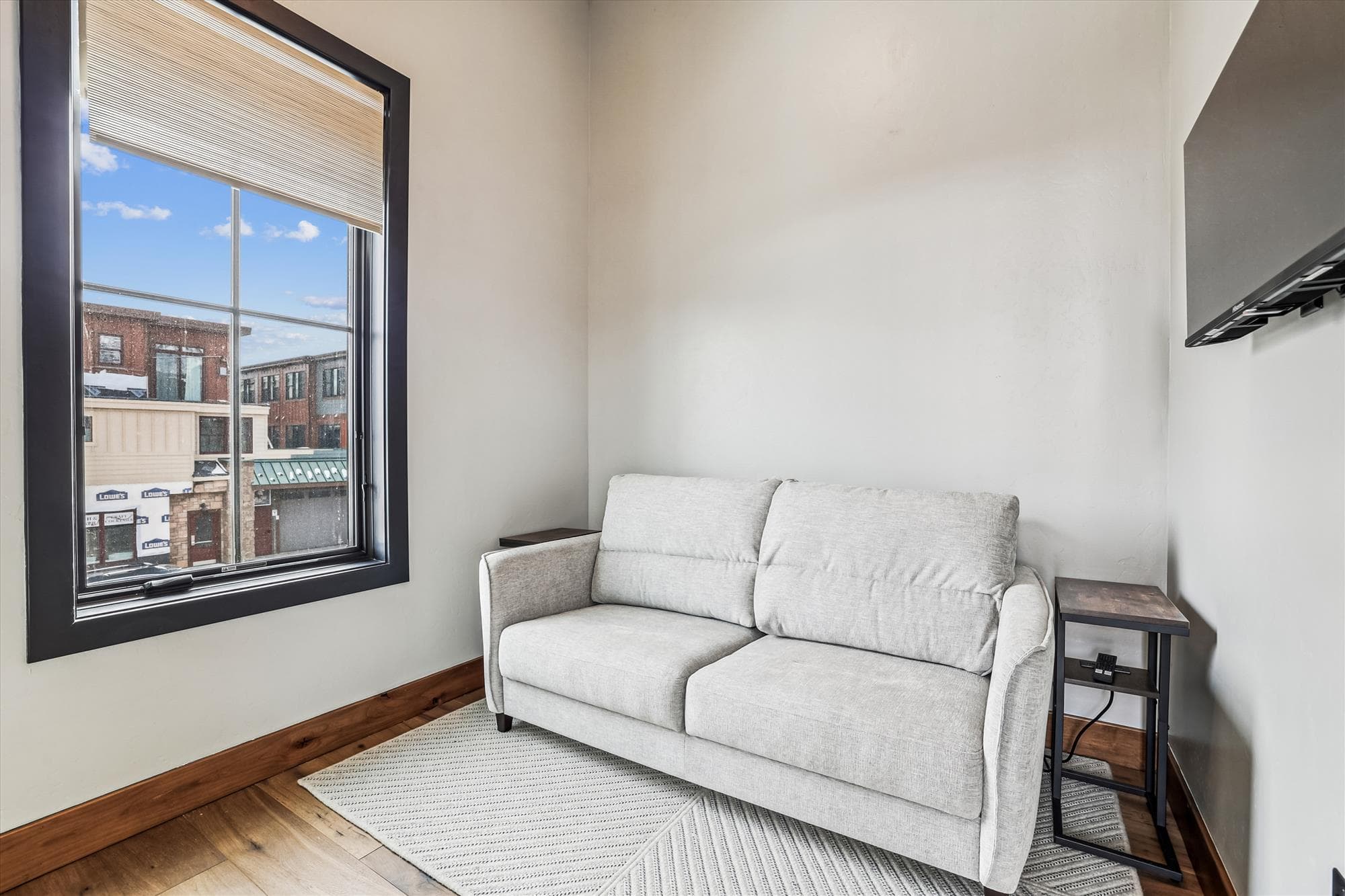Sleeper Sofa, Decked Out Downtown, Frisco Vacation Rental