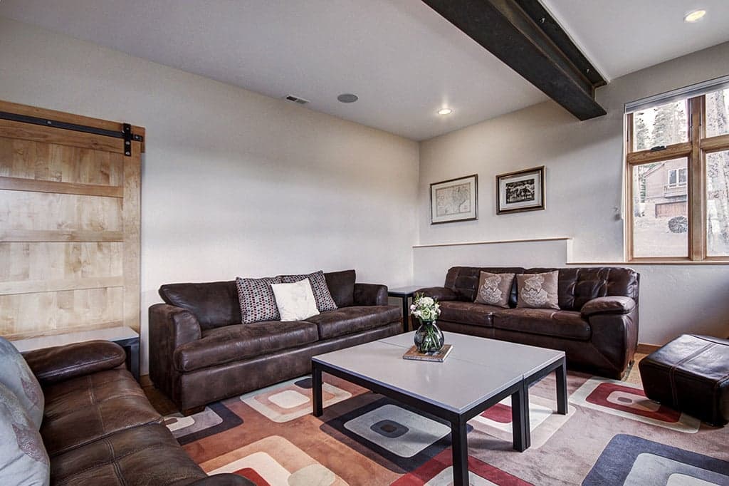 Living Area - Cloud Cabin - Breckenridge Vacation Rental