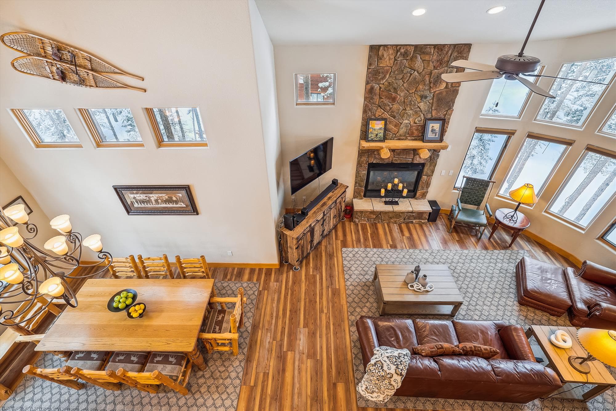 Living Area - Lupine Chalet - Frisco Vacation Rental