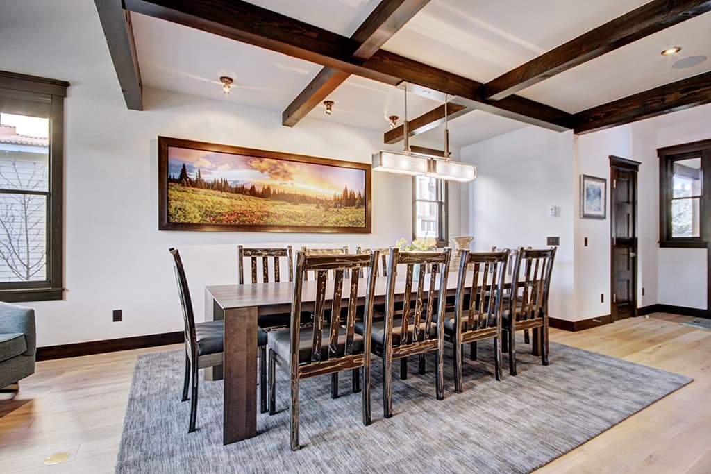 Dining Area, The Bogart House, Breckenridge Vacation Rental