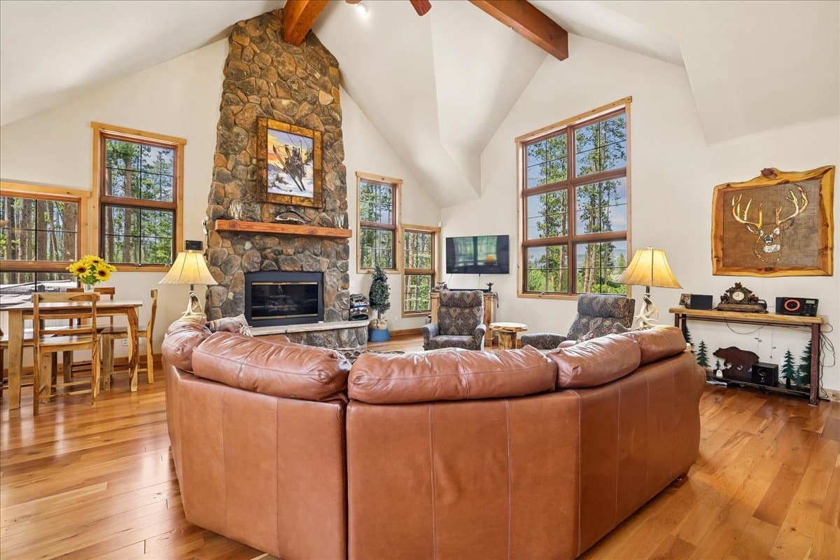 Living Area  - Highland Heaven - Breckenridge Vacation Rental
