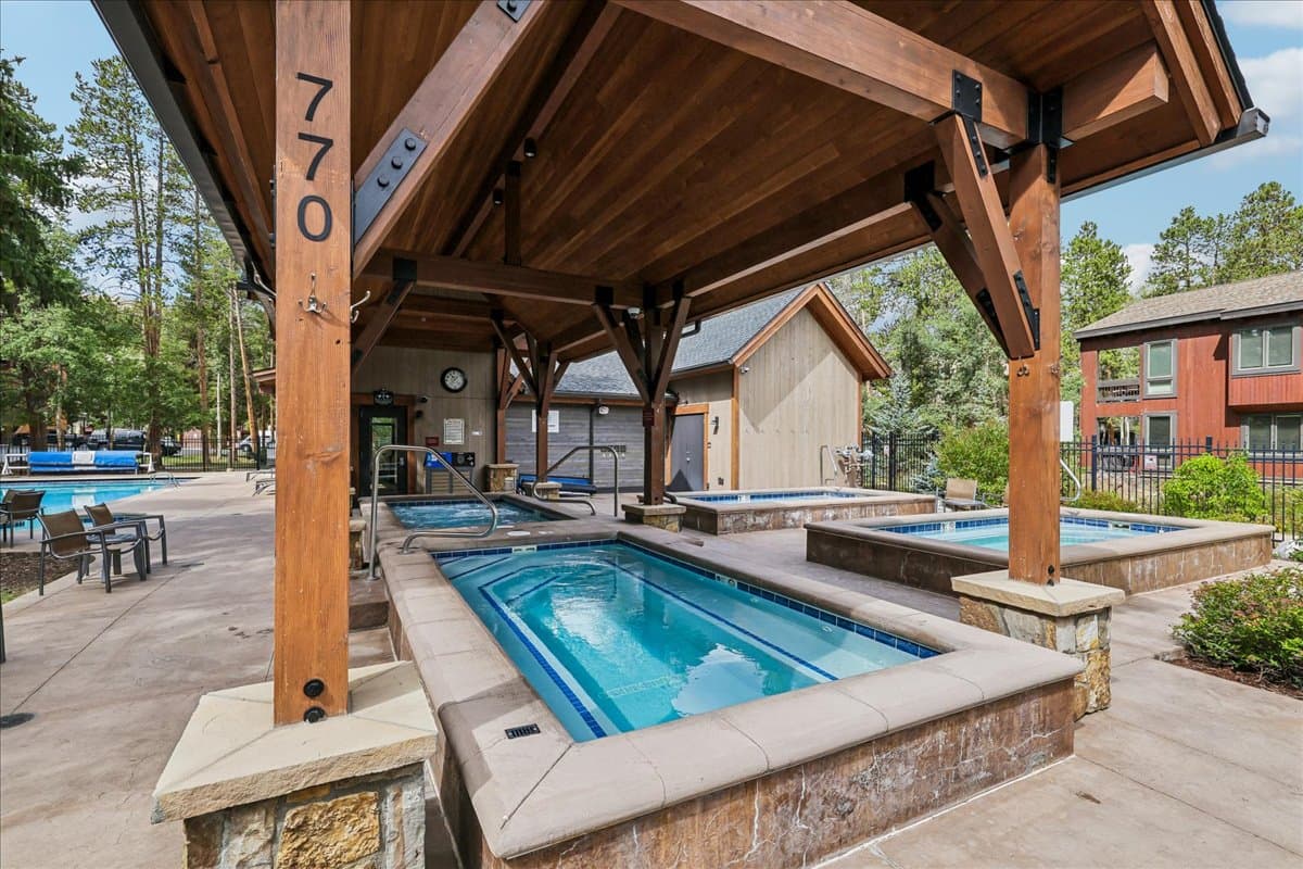 Columbine Pool & Hot Tubs - Lances West 9 - Breckenridge Vacation Rental