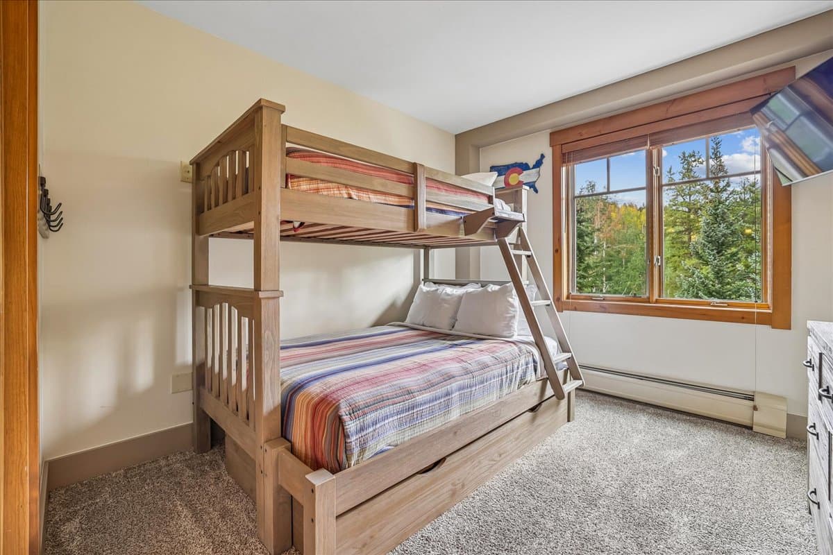 Bedroom - Mountain Thunder Lodge 1201 - Breckenridge Vacation Rental