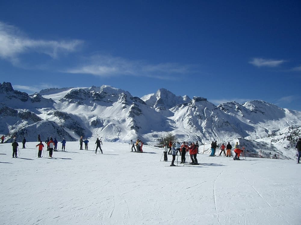 Skiing