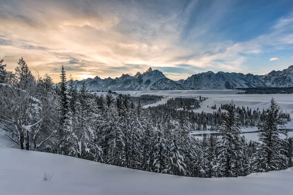 Snowshoeing