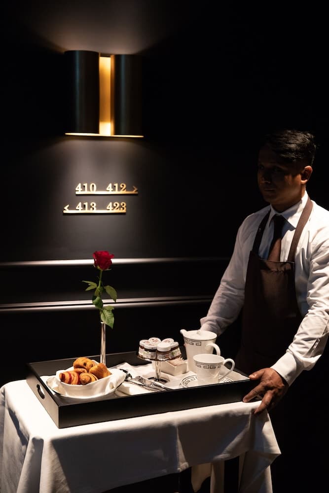 In-room dining