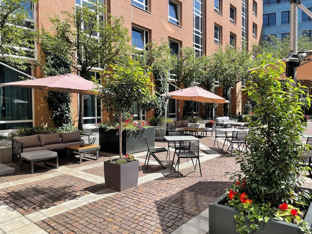 Courtyard view