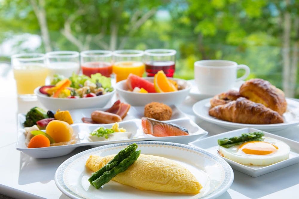 Breakfast area