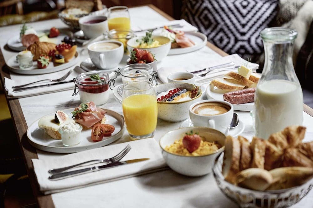 Breakfast buffet