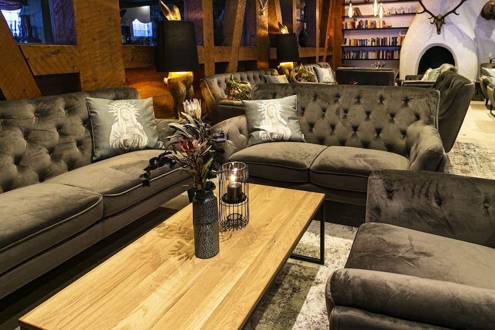 Interior entrance
