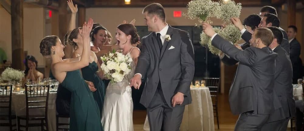 Indoor wedding