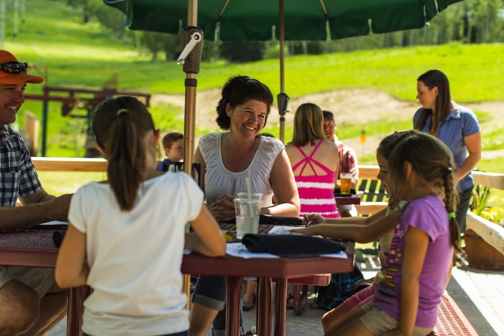 Outdoor dining