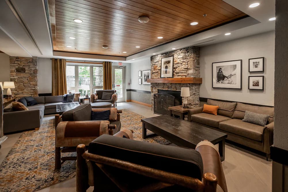 Lobby sitting area