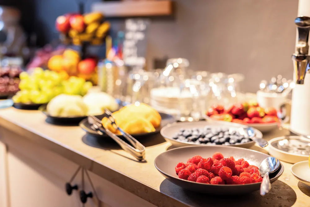 Breakfast buffet