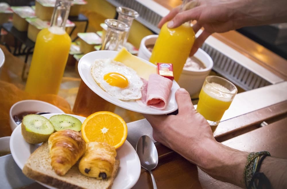 Breakfast buffet