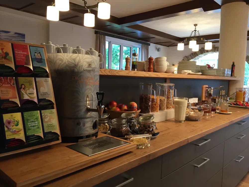 Breakfast buffet