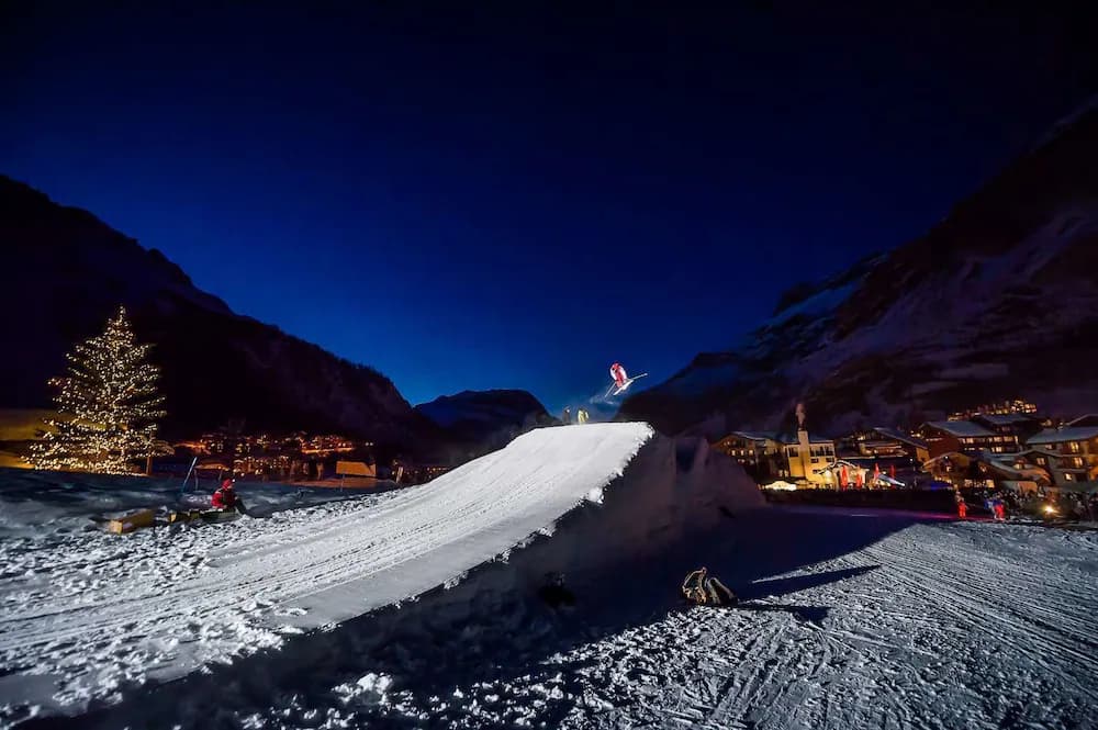 Skiing