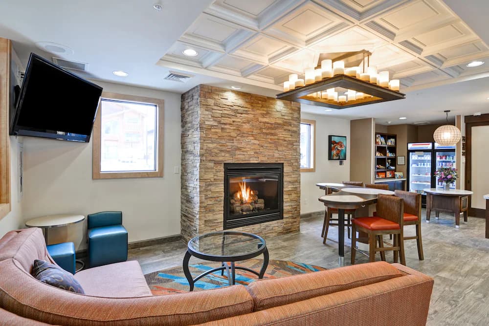 Lobby sitting area