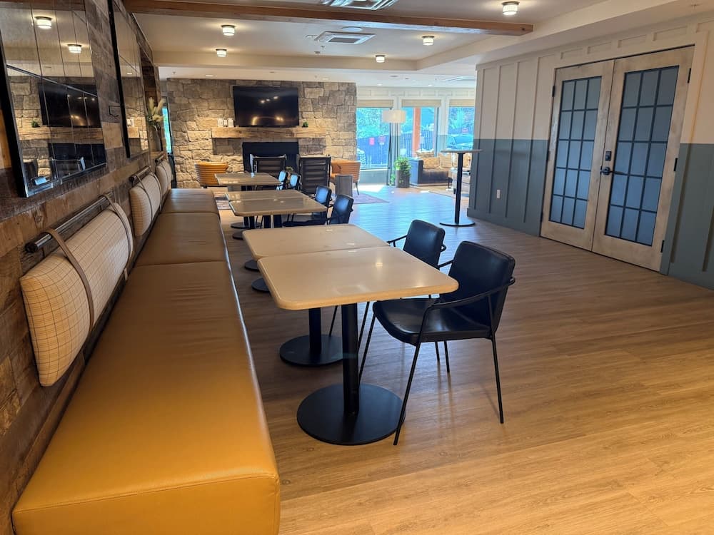Lobby sitting area