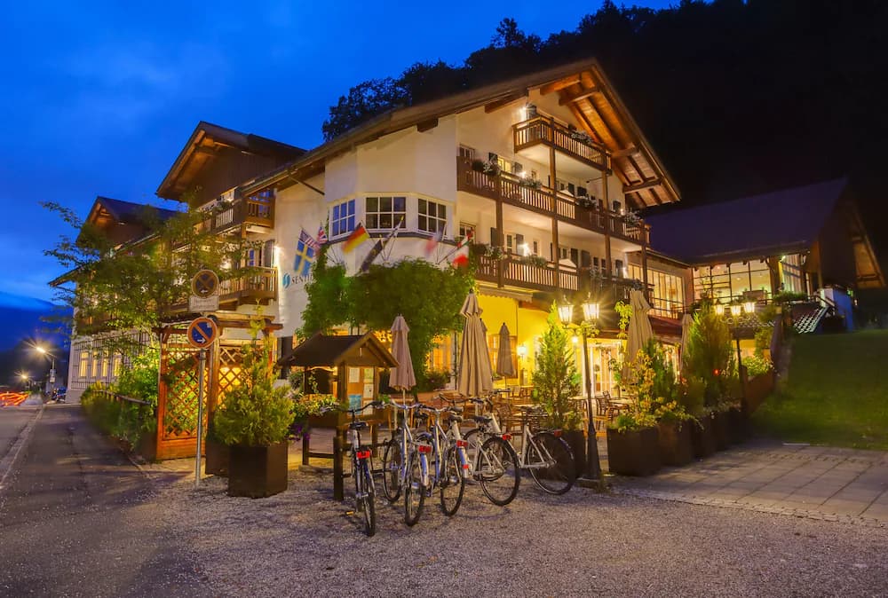 Front of property - evening/night