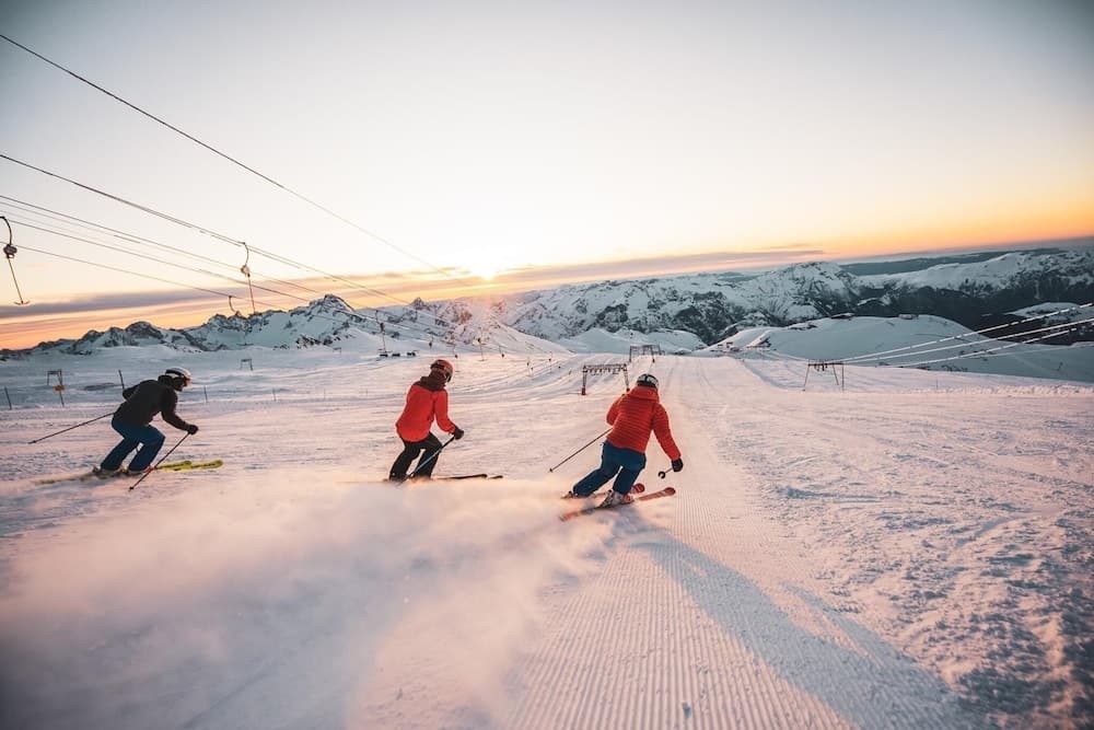 Skiing