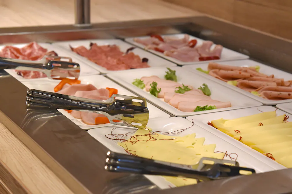 Breakfast buffet