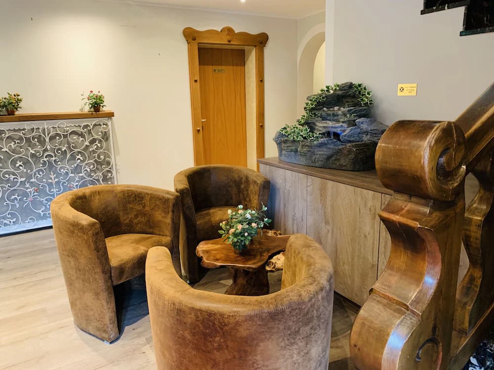 Lobby sitting area