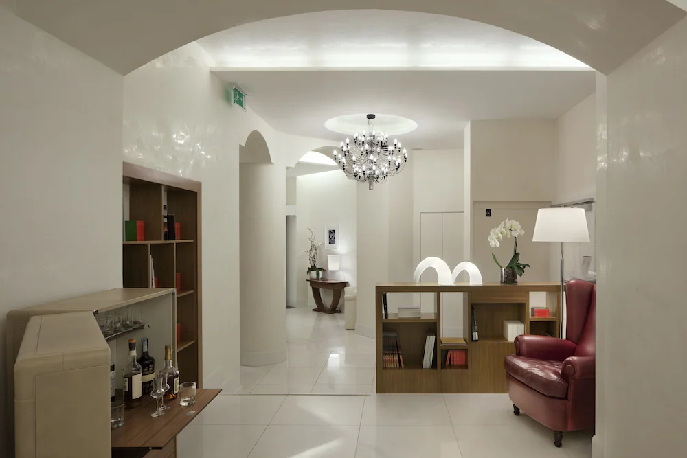 Lobby sitting area