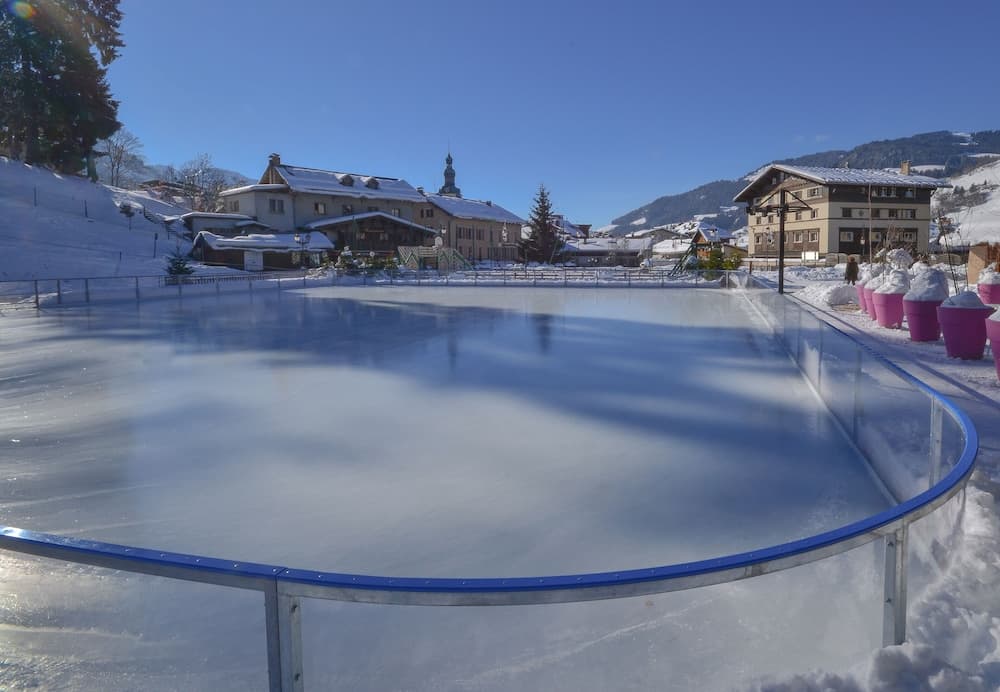 Ice skating
