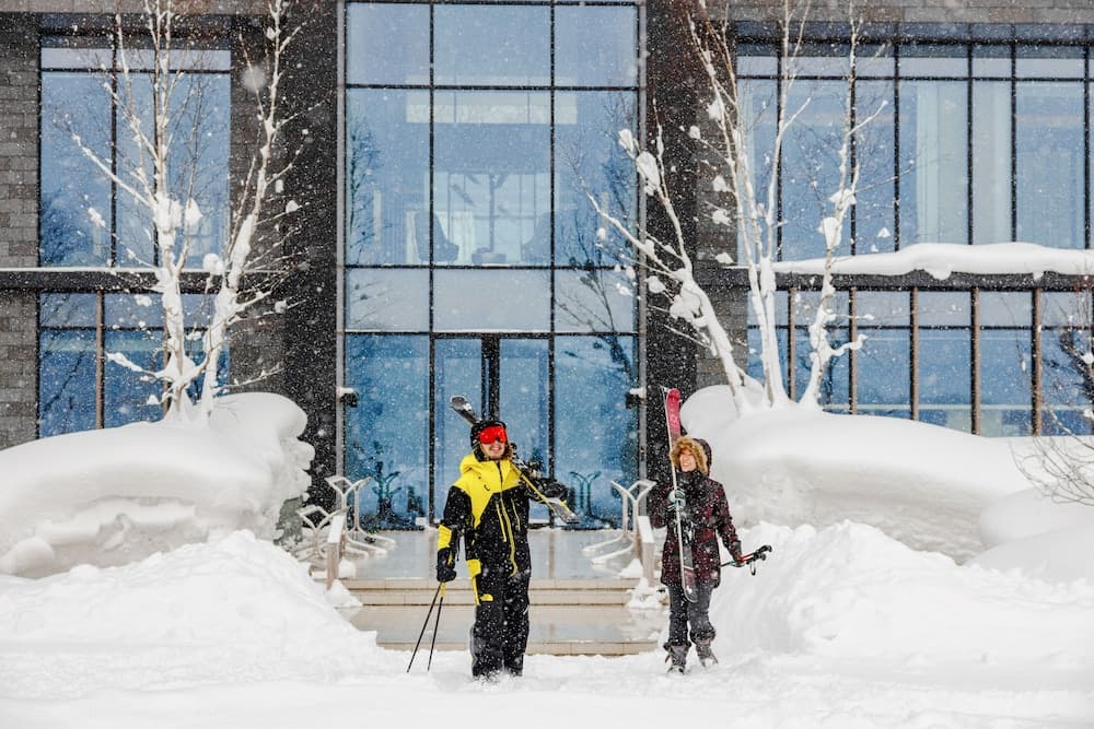 Snowshoeing