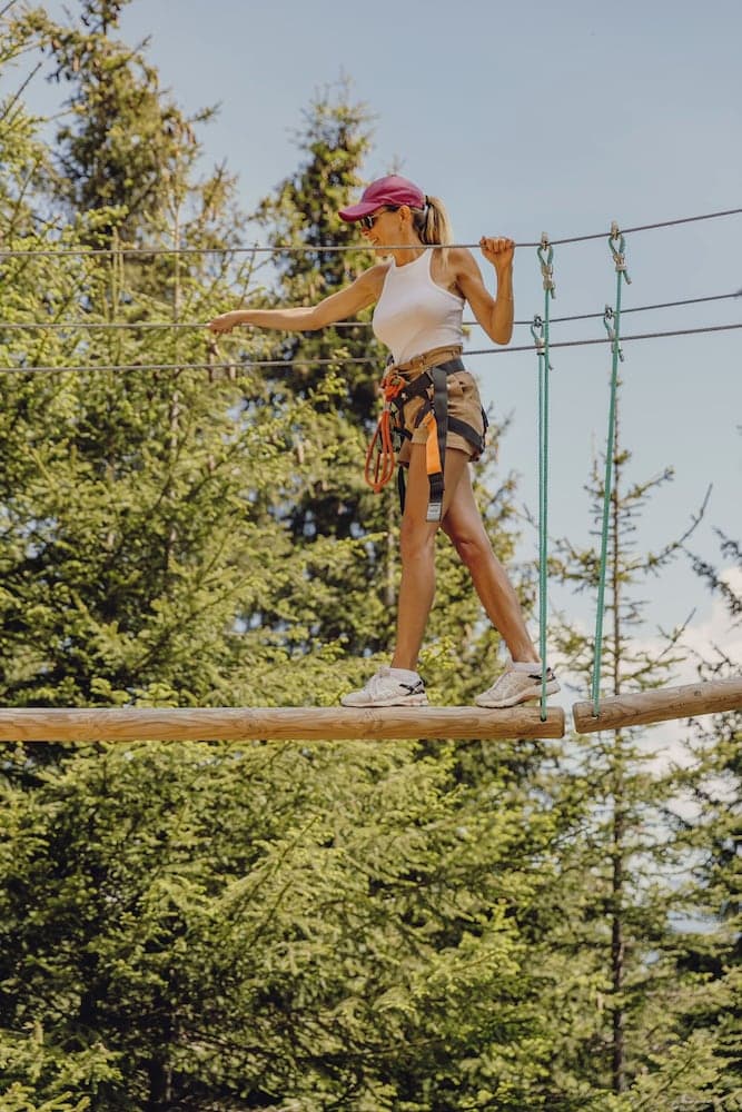 Ziplining