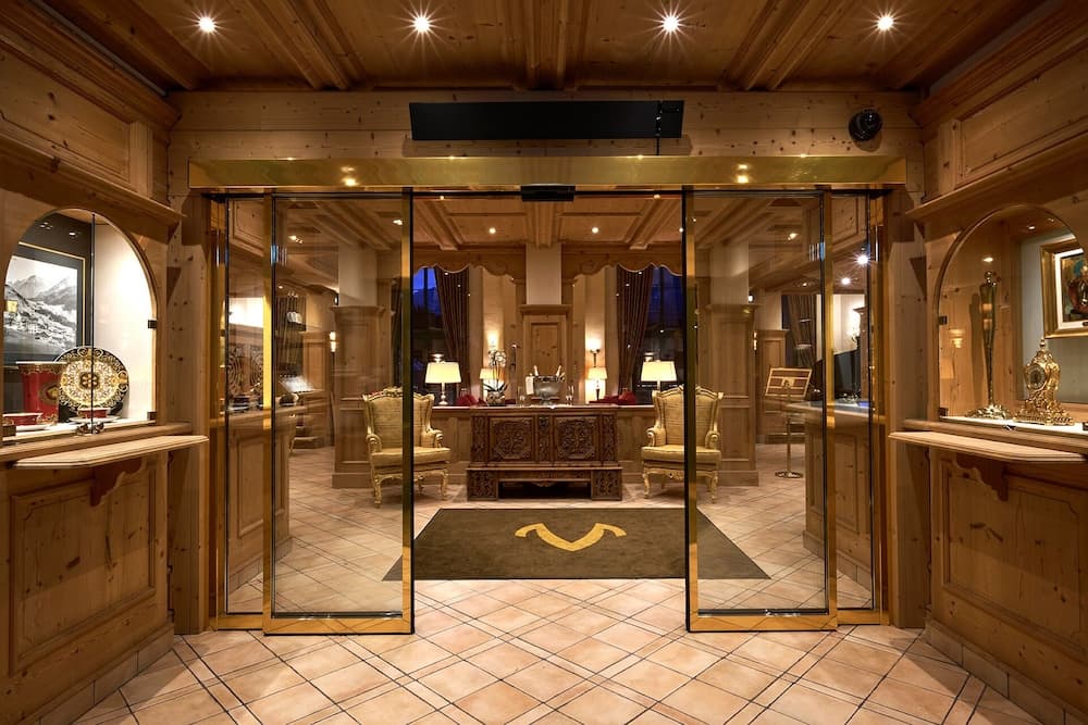 Interior entrance
