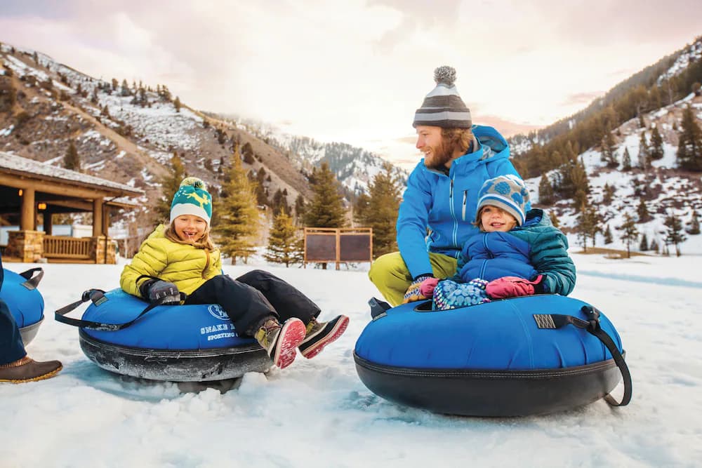 Snow tubing