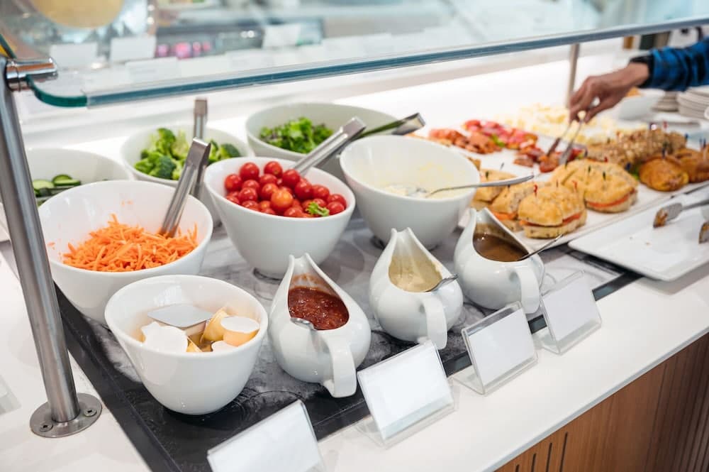 Breakfast buffet