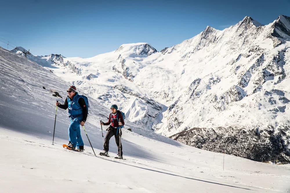 Snowshoeing
